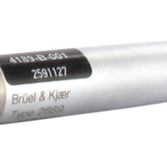 HBK 4189-B-001型  帶2669-B型前置放大器的?英寸自由場傳聲器，6 HZ 至 20 KHZ，預極化