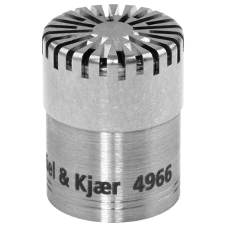  HBK 4966 1/2英寸自由場傳聲器 聲學傳感器