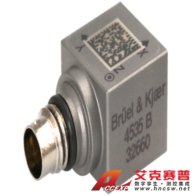 HBK 4535-B型  通用型三軸CCLD加速計，TEDS傳感器，9.8 mV/g，不含電纜